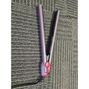 Remington Ceramic Slim Hair Flat Iron Pink Crackle Print 1 Inch Styling